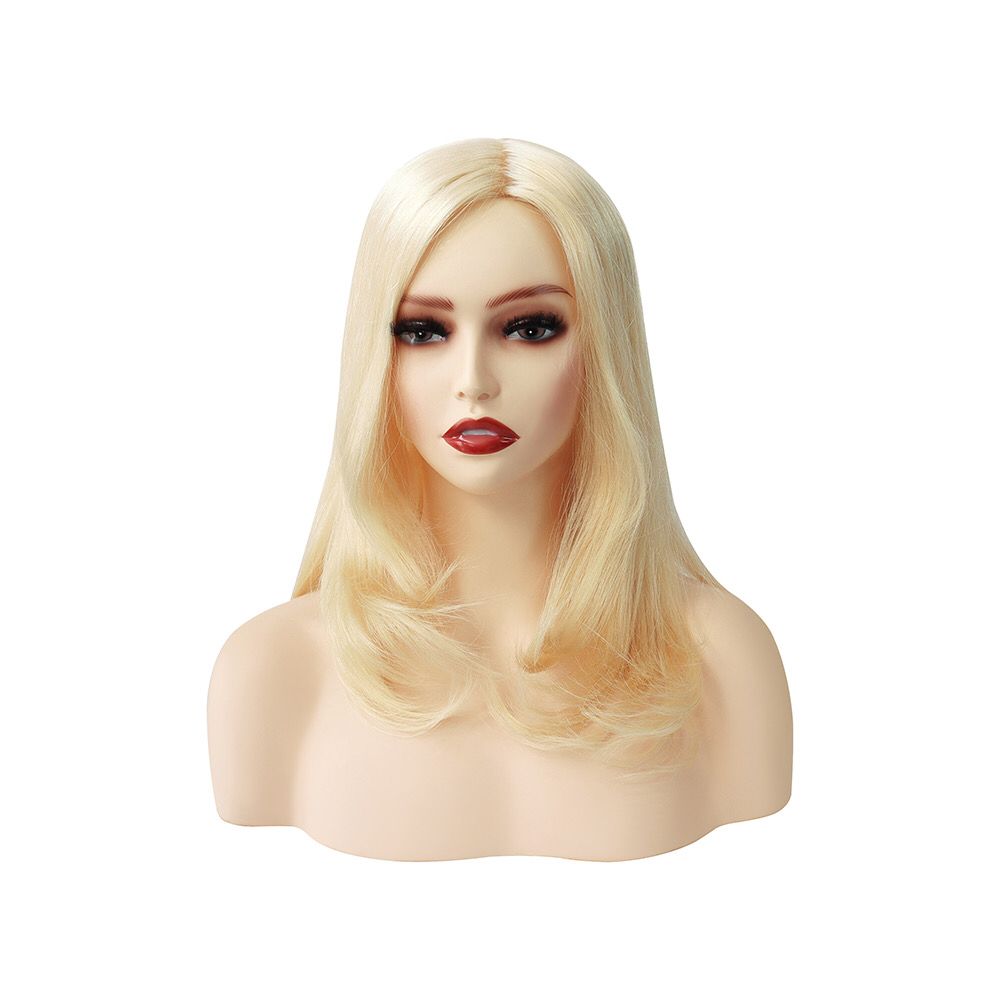 Blond hair invisible wig for women with hair loss-Tess