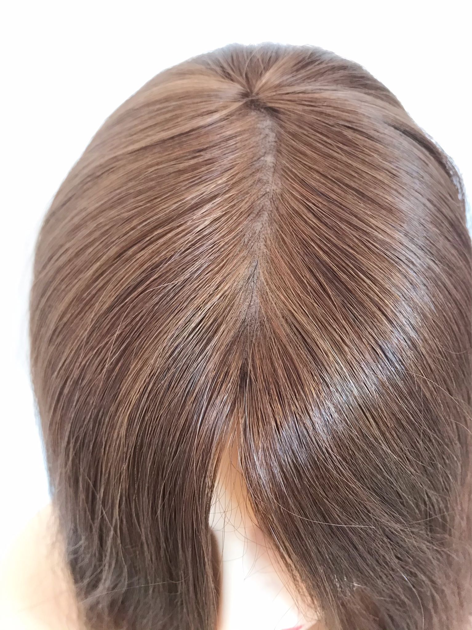 Brown european hair lace wig - Alva - Image 6