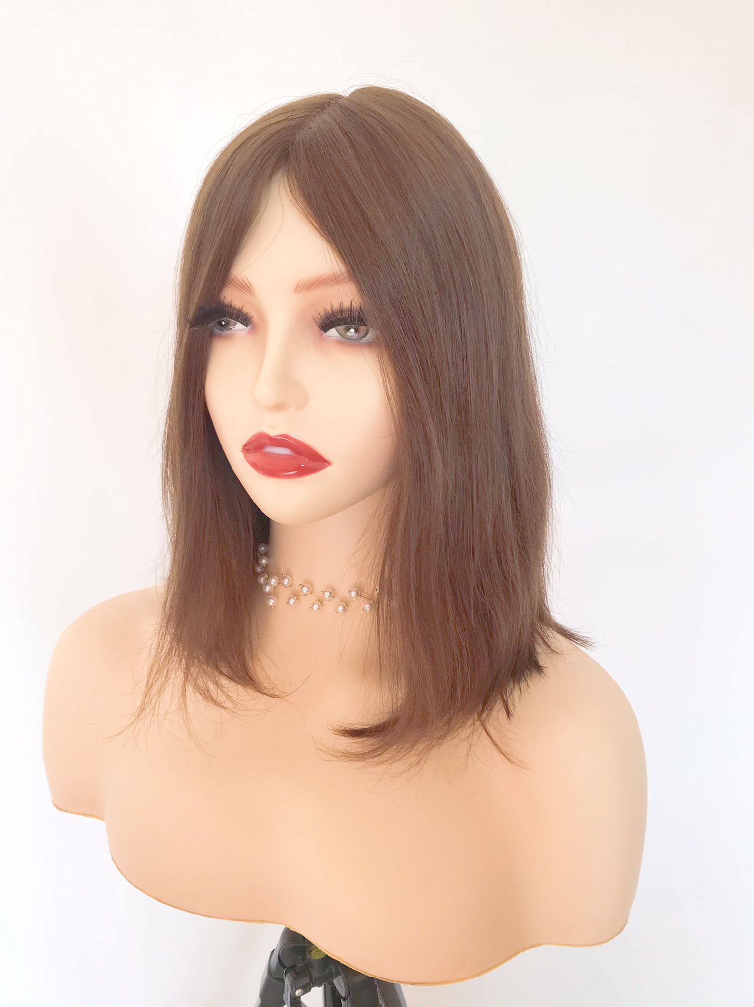 Brown european hair lace wig - Alva