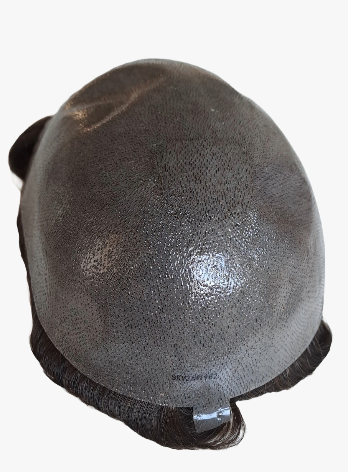 Louis- Perruque cheveux châtain foncé et cheveux gris (10%) pour homme – Image 3