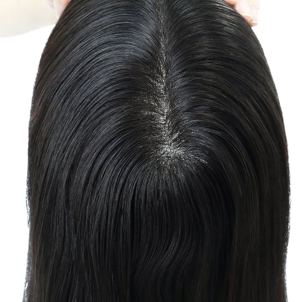 Toupet capelli per donna con calvizie femminile - immagine 10