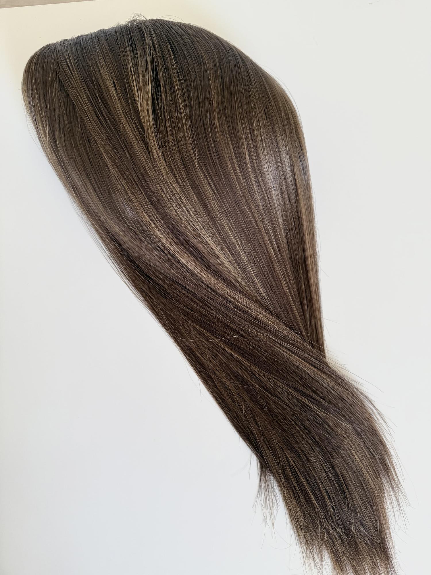 BEA- Hair topper made with high-quality balayage European hair - Image 2